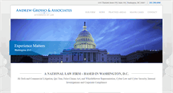 Desktop Screenshot of grossolaw.com